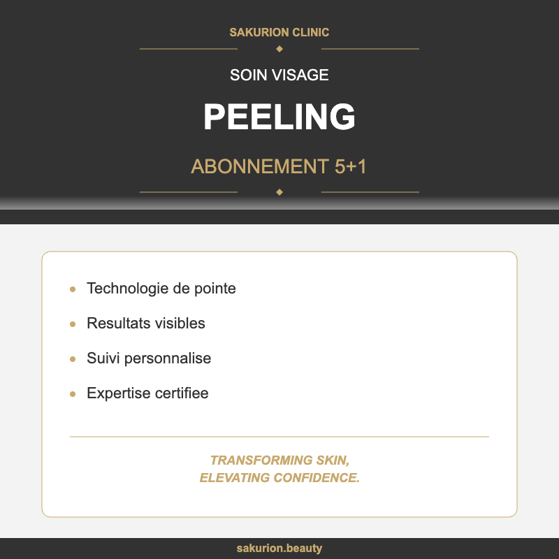 Abonnement 5+1 - Visage Peeling
